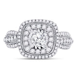 14kt Yellow Gold Round Diamond Solitaire Bridal Wedding Engagement Ring 1 Cttw