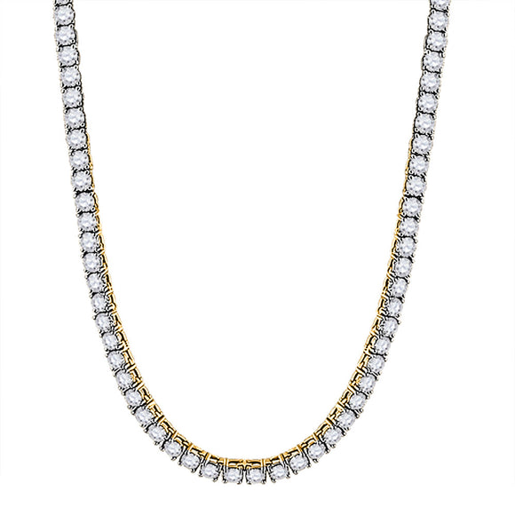 10kt Yellow Gold Mens Round Diamond 26