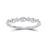 14kt White Gold Oval Diamond Bridal Wedding Ring Band Set 3/4 Cttw