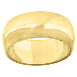 10Kt Yellow Gold Unisex 2mm Regular-Fit Wedding Band Ring Size 12