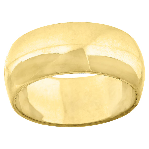 10Kt Yellow Gold Unisex 2mm Regular-Fit Wedding Band Ring Size 12