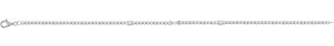 925 Sterling Silver Women Cubic Zirconia Fancy Tennis Baguette & Round Bracelet