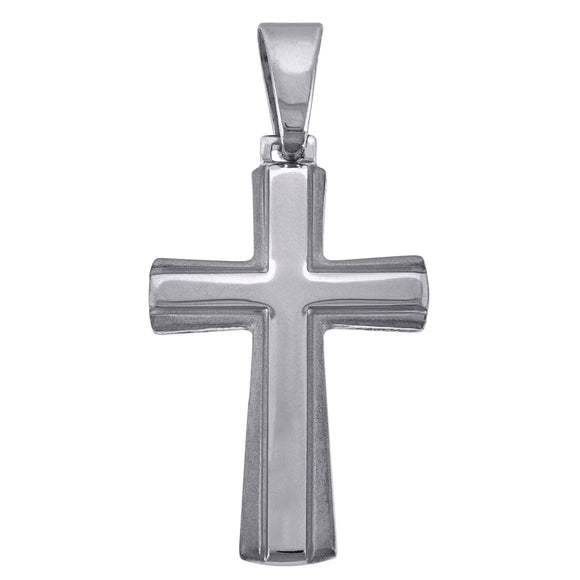 925 Sterling Silver Unisex Cross Religious Charm Pendant