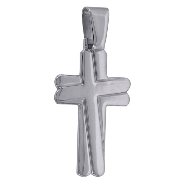 925 Sterling Silver Unisex Cross Religious Charm Pendant