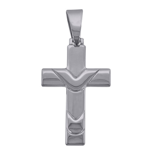 925 Sterling Silver Unisex Cross Religious Charm Pendant