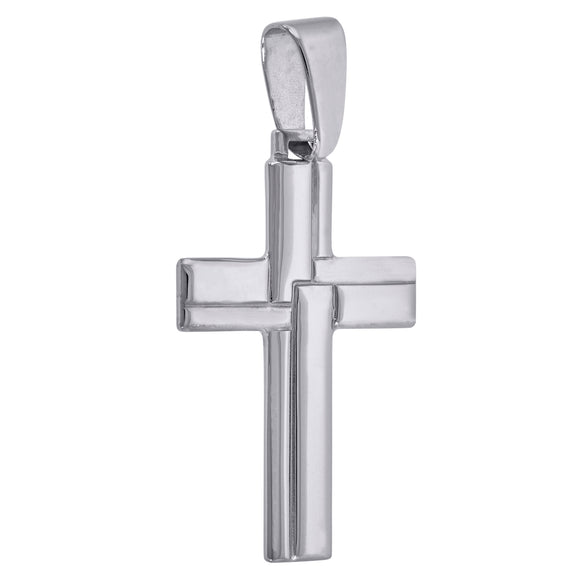 925 Sterling Silver Unisex Cross Religious Charm Pendant