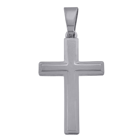 925 Sterling Silver Unisex Cross Religious Charm Pendant