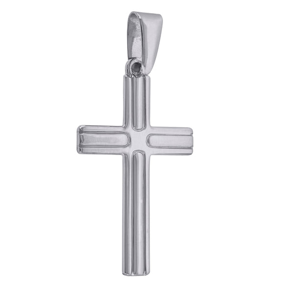 925 Sterling Silver Unisex Cross Religious Charm Pendant