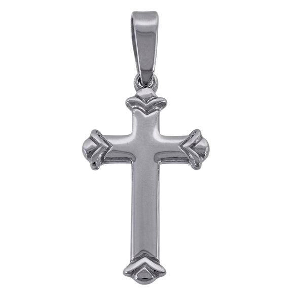 925 Sterling Silver Unisex Cross Religious Charm Pendant