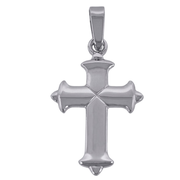 925 Sterling Silver Unisex Cross Religious Charm Pendant