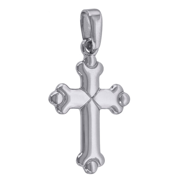 925 Sterling Silver Unisex Cross Religious Charm Pendant