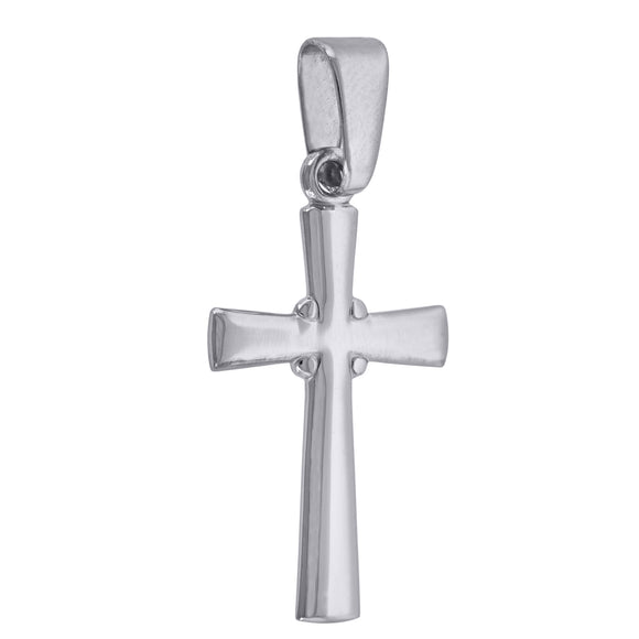 925 Sterling Silver Unisex Cross Religious Charm Pendant